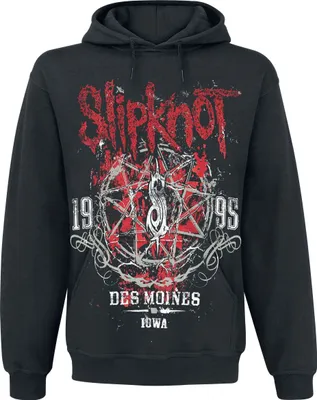 Produktbild von Slipknot Kapuzenpullover Herren Iowa Star schwarz M
