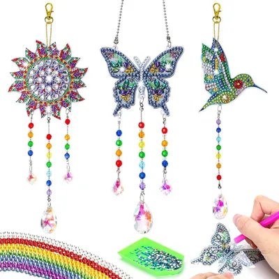 Produktbild von GOLDEN Bastelset Kinder Geschenkideen Spielzeug Diamant Painting(F001)