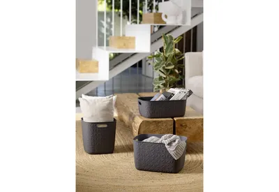 Image de Curver Softex L 19 l boîte gris foncé
