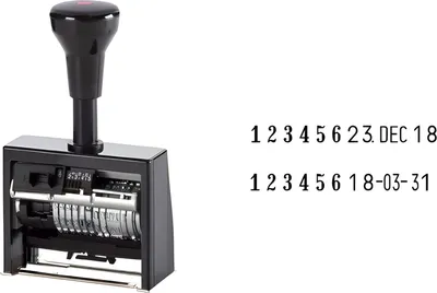 Immagine prodotto di REINER Paginierstempel "ND6K" mit Datum, 6-stellig