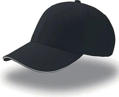 Produktbild von Atlantis  | Sport Sandwich Cap / Kappe / Mütze / Hut - Farbe: Black/White - Größe: One Size