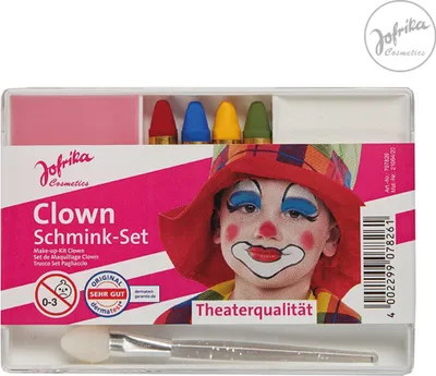 Produktbild von Jofrika Karneval Schmink-Set "Clown" 707826 | Theater Qualität
