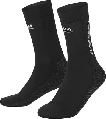 Produktbild von Tauchsocken, Schwimmsocken, 3mm Neopren Socken, Tauchsocken Damen Herren, Rutschfest, Verschleißfest, Schnorcheln, surfen, Strand, Größe S