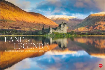 Produktbild von Land of Legends Kalender 2026 - Schottlands Burgen und Schlö