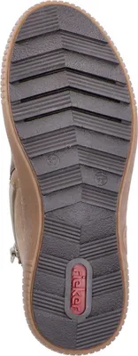 Produktbild von Rieker Damen Stiefelette in Bronze-Beige-Braun, Warmfutter lose, Einlage Z6614, Größe:41 EU, Farbe:Braun