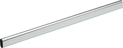 Produktbild von Schrankrohr oval verchromt 15/30 mm 1,5 m