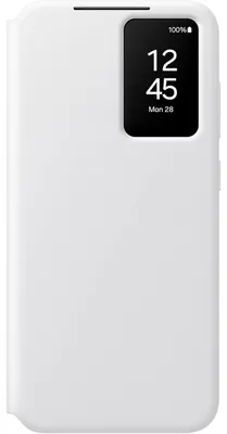 Produktbild von Samsung Smart View Wallet Case EF-ZS721 fr das Galaxy S24 FE, Geldbrsenhlle, Samsung, Galaxy S24 F, 17 cm (6.7"), Wei