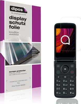 Image de 4x Film de protection d'écran pour TCL One Touch 4043D protecteur clair dipos
