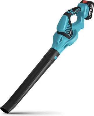 Image de Souffleur électrique 18 V, 2000 W, Blauw, à batterie