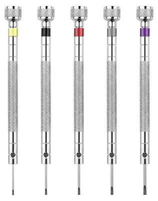 Produktbild von Präzisions-Schraubendreher-Set für Uhrmacher – 5-teilig