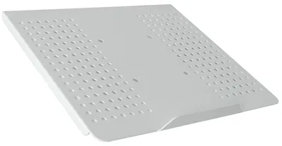 Produktbild von Weiße Laptop-Ablage-Platte für Wand- Tischhalterungen mit VESA 100 Modell: APW