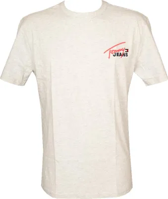 Immagine prodotto di T-shirt uomo TOMMY JEANS manica corta girocollo puro cotone articolo DM0DM16236, M, Cotone 100%