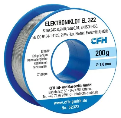 Produktbild von CFH Elektroniklot EL 322 (200 g)