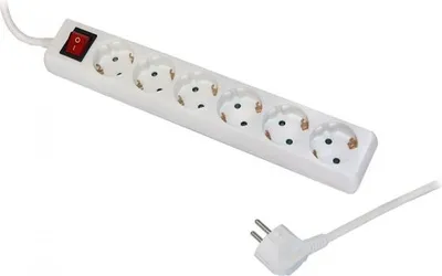 Produktbild von Wentronic NK 600S-150 CS, 1.5 m, Braun, 6x CEE 7/4