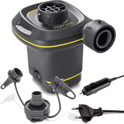 Produktbild von Intex 66634, Schlauchboote, 480 l/min, Schwarz, Kunststoff, China, AC, Zigarettenanzünder