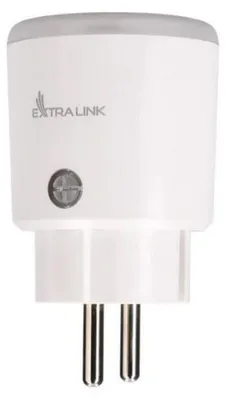 Productafbeelding van Extralink Smartlife SC Pro Zigbee stopcontact, 3680W, compatibel met HomeKit