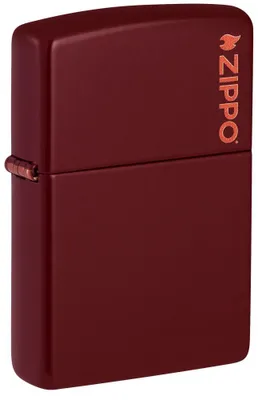 Immagine prodotto di Accendino a benzina Zippo Merlot con logo Zippo 60007115, non riempito