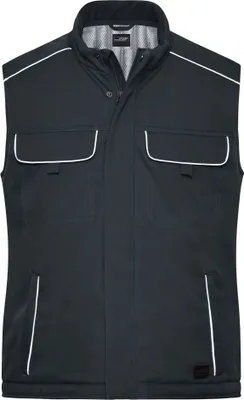 Produktbild von Workwear Softshell Padded Vest - SOLID - carbon, Gr. S