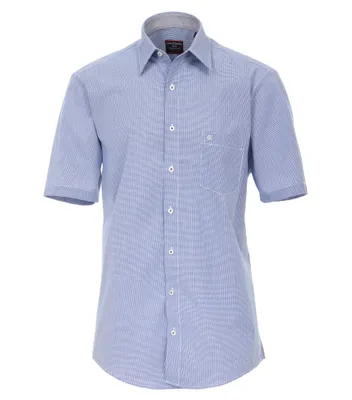 Produktbild von CASAMODA - Herren Hemd Kurzarm (983078500), Größe: M, Farbe: Blau (103)