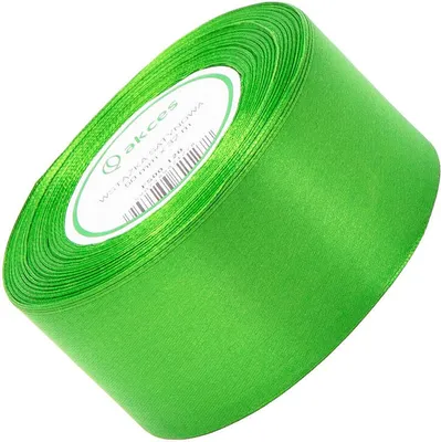 Obrázok produktu pre Zelená saténová stuha 50 mm - 32mb