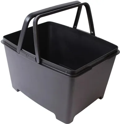Zdjęcie produktu dla Kosz rowerowy AtranVelo AVS czarny 24x38x30 cm