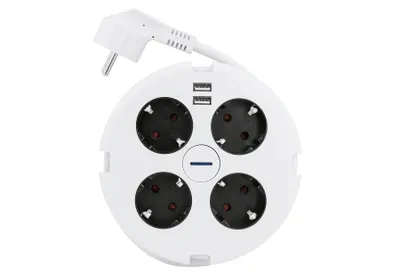Produktbild von REV RITTER REV T-Steckd. Powerdisc 4f USB 350658