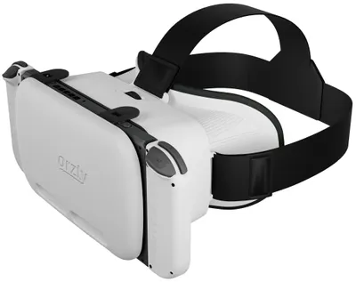Produktbild von Orzly VR Headset für Nintendo Switch & Switch OLED Konsole mit verstellbaren Linsen für EIN virtuelles Spielerlebnis und für Labo VR - Weiß - Geschenkverpackte Ausgabe