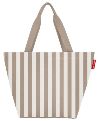 Produktbild von reisenthel shopper M, Einkaufstasche, Tragetasche, Tasche, Summerstripes Coffee, 15 L, ZS6056