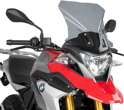 Zdjęcie produktu dla Przednia szyba turystyczna PUIG 9879H pasuje do BMW G310GS przyciemniana