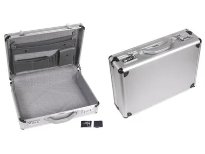 Immagine prodotto di Valigia porta documenti in alluminio - 460 X 335 X 110 Mm - 16,9 L