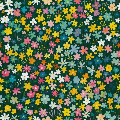 Productafbeelding van Buitenkussens Oxford - Motief: Bloemen, model DX5185
