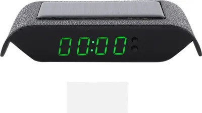 Produktbild von Auto Digitaluhr Auto LKW Solarbetriebene Zeit Datum Temperatur LCD Display Verkabelung FreeGreen Light