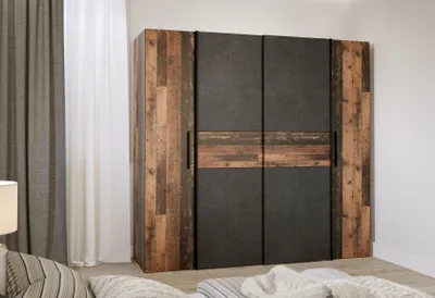 Produktbild von Dreh-/Schwebetürenschrank KALIXTUS