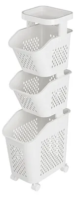 Productafbeelding van Rollende Wasmand Organizer met Wielen