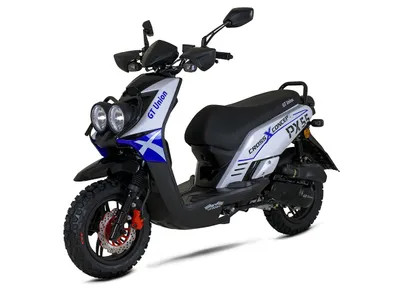 Produktbild von Motorroller PX 55 Cross Concept 125ccm 85 km/h Euro 5+, blau-weiß GT Union