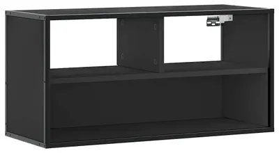 Produktbild von Wandmontierter TV-Schrank mit Metallrahmen, 80 x 31 x 39,5 cm
