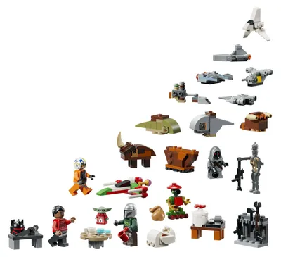 Obrázok produktu pre LEGO Star Wars Adventný kalendár 2026, Stavebnica, 6 rok / roky, Plast, 293 kusov, 393 g