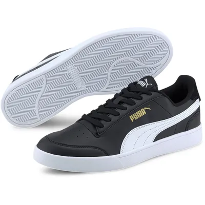 Immagine prodotto di Puma Shuffle scarpe da ginnastica unisex nero bianco oro dimensioni 36