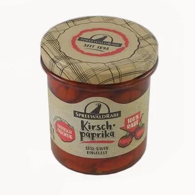 Produktbild von Premium Kirschpaprika von Spreewald-Rabe (330 g)