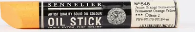 Produktbild von Sennelier Oil Stick - Permanent Gelborange - N130125.548