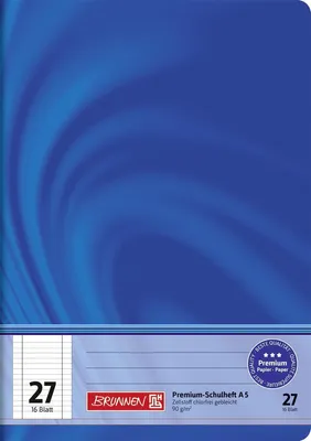 Produktbild von 25XBRUNNEN 104572702 HeftA5 16Bl Lin 27 F