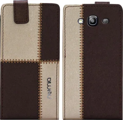 Produktbild von Samsung Galaxy S3 (i9300) numia Flipstyle Braun-Beige