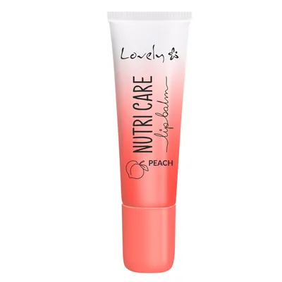 Obrázok produktu pre Lovely Nutri Care Balzam na pery s broskyňovou arómou, 8ml