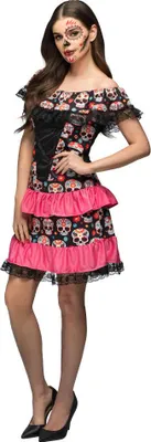Produktbild von Boland 6793164, Maskenkostüm, Erwachsener, Weiblich, 36, 38, Polyester, Reißverschluss