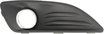Produktbild von BLIC Lüftungsgitter Grill Stoßfänger für FORD Fiesta Mk6 Schrägheck (JA8, JR8) mit Loch/Löchern für Nebellampen Chrom