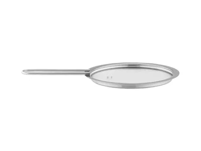 Immagine prodotto di Eva Solo Deckel, Topfdeckel, Töpfe, Topf, Kochen, Küche, Kochzubehör, Edelstahl/Glas, Ø 13 cm, 201013