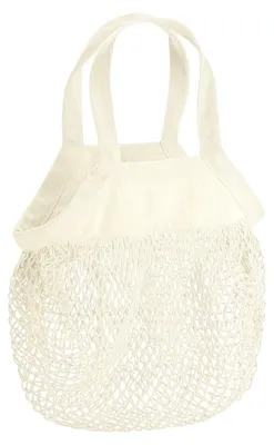 Obrázok produktu pre Westford Mill – nákupná sieťka, mini, organická bavlna FK2200 (jednotná veľkosť) (prírodná)