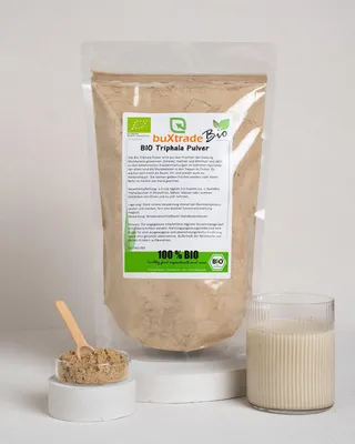 Produktbild von 500 g BIO Triphala Pulver | Superfoods | Amalaki| Haritaki | Buxtrade