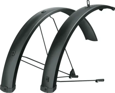 Produktbild von SKS Trekkingbleche Bluemels 75 U 27,5+29', 75mm, Kunststoff, matt, schwarz, 2-teilig (1 Set)