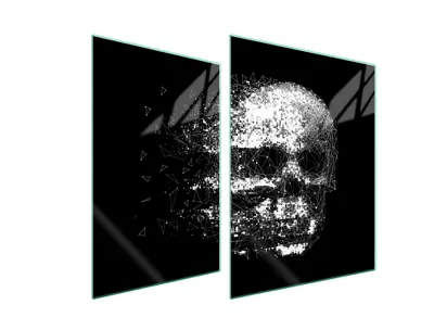 Obrázek produktu pro Skleněná Ochranná Deska Pro Herd 70X52 Deadhead